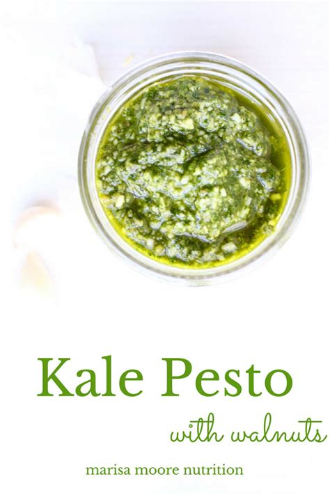 Kale Pesto Recipe How To Make Kale Pesto Marisa Moore Nutrition