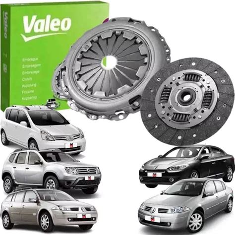 Kit Embreagem Plat Disco Original Valeo Nova Frete Gr Tis