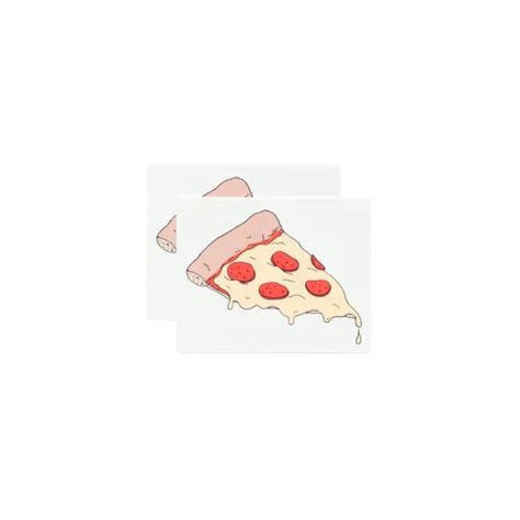 Tattly - Pizza Slice Tattoo Pair - ToymastersMB.ca - Westmans Local Toy Store