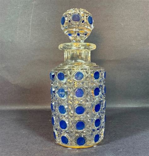 Cristallerie Baccarat Lindo Perfumeiro Em Cristal Fran