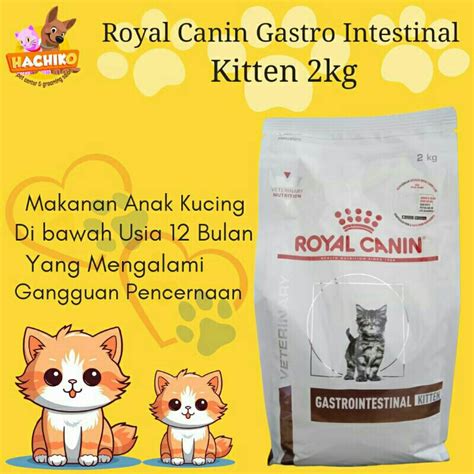 Jual Royal Canin Gastrointestinal Kitten Kg Royal Canin Kitten Royal