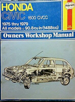 Haynes Honda Civic Cvcc All Models Owners Workshop