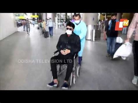 Kapil Sharma Spotted On Wheelchair At Mumbai Airport Video Dailymotion