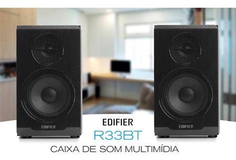 Caixa De Som Edifier R Bt Bluetooth Preto W Bivolt Preto Mercado