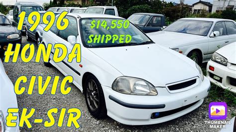 For Sale 1996 Honda Civic Ek Sir 14550 Youtube