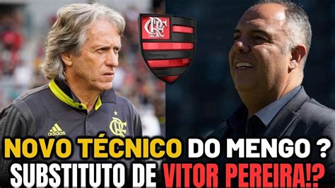 Saiu Agora Jorge Jesus Vai Assumir O Mengo Vitor Pereira Fora Do