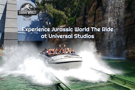 Experience Jurassic World The Ride at Universal Studios - Balancing The ...