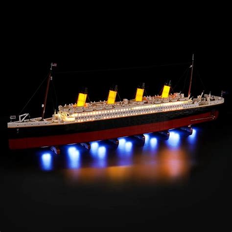 BRIKSMAX Kit déclairage à LED pour Lego Creator Lego Titanic