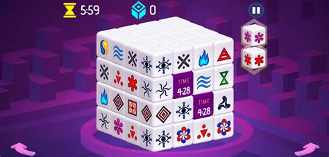 Mahjongg Dark Dimensions Tripple Time Play Game Online In Full Screen