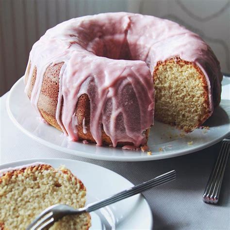 Sour Cream Bundt Cake With Blood Orange Glaze Recipe The Feedfeed