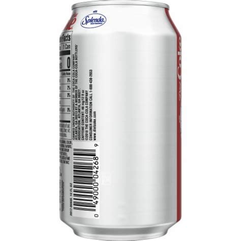 Diet Coke® with Splenda Cola Soda, 12 fl oz - Kroger