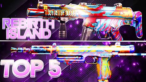 Top 5 Rebirth Island Meta Smgs After Update 🏝 Warzone Best Loadouts