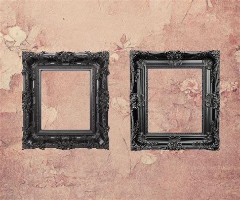 Antique Frames Clipart Printable Elegant Frames, Junk Journal ...