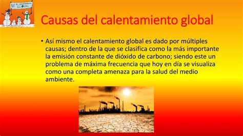 El Calentamiento Global Ppt Descarga Gratuita