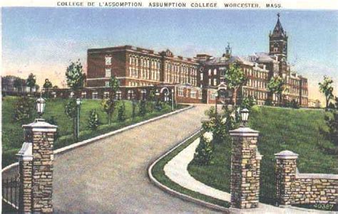 Worcester, Mass - Places of the Past, Assumption College