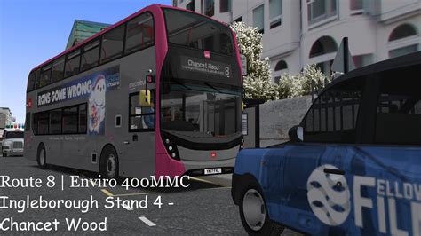 OMSI 2 Enviro 400MMC Ingleborough Stand 4 Chancet Wood Route 8