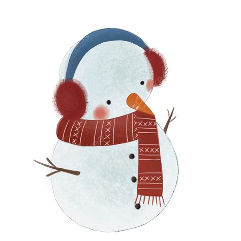 Around Png Image Snowman Pattern Elements Around Scarf Snowman