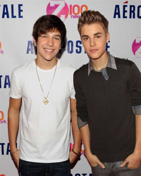 Austin Mahone & Justin Bieber | Austin mahone, Justin bieber, Singer