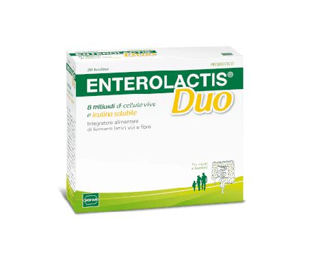 Enterolactis Duo Integratore A Base Di Fermenti Lattici Vivi 20