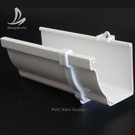 5 2inch 7inch K Style PVC Rain Gutters Kenya Wholesaler Price Roof