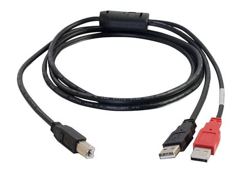 C2g Y Cable Usb Cable 6 Ft 28108 Usb Cables And Adapters