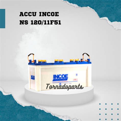 Jual Aki Accu Basah 120 AH Incoe Premium N120 Truk Genset Alat