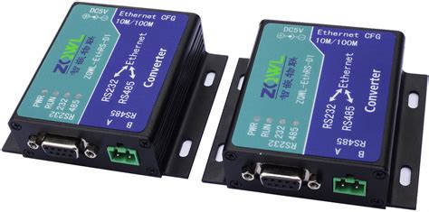 ZQWL EthRS D1 Modbus Converter TCP To RTU RS232 RS485 Dual Serial Port