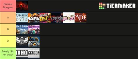 Josh S Streamed Games Tier List Community Rankings TierMaker