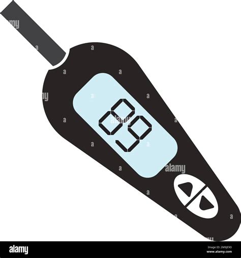 blood sugar meter icon.vector illustration symbol design Stock Vector ...