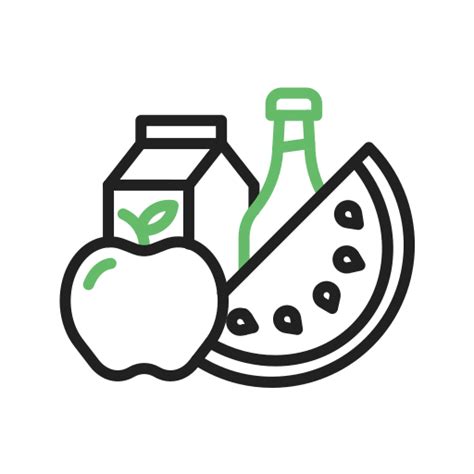 Icono De Alimento Generic Outline Color