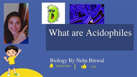 What are Acidophiles l Learn with Biology By Neha Binwal - YouTube