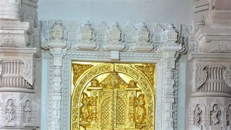 Ram Temple Gets Its First ‘gold Door Ahead Of Jan 22 Inauguration