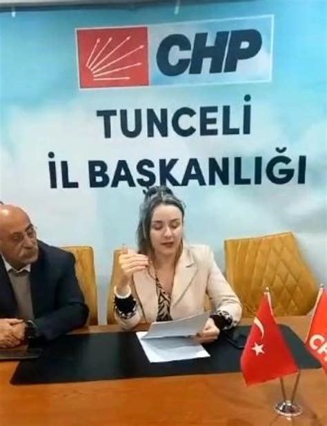 Chp Tunceli Belediye Ba Kan Aday Aday G Lcan Irmak Ekildi Son Dakika