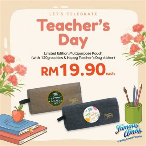 10 16 May 2022 Famous Amos Teacher S Day Promotion EverydayOnSales