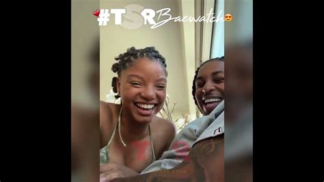 Ddg Teases At Potential Breakup With Halle Bailey Halle Responds