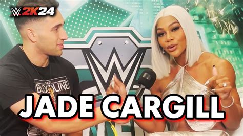 Jade Cargill Talks Making Her Debut At Wrestlemania Youtube