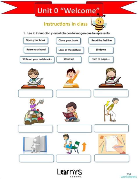 Classroom Instructions Interactive Worksheet Topworksheets