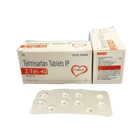 Z Tel Telmisartan Tablets I P Prescription Treatment Cardio