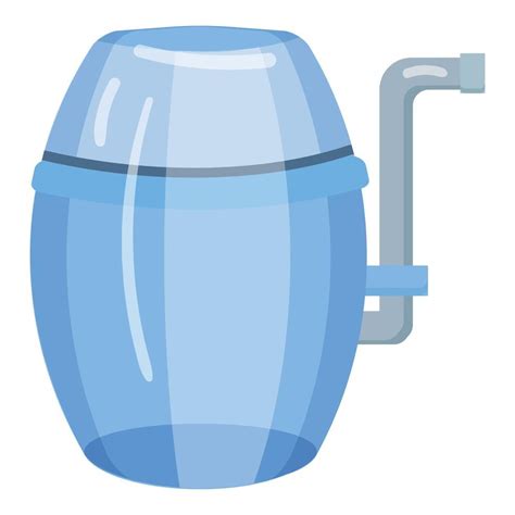 Water Purifier Icon Cartoon Vector Filter System Vector Art