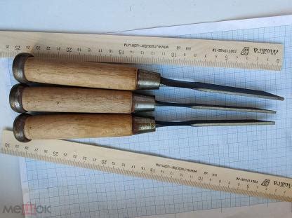 Стамеска кованая узкая Япония долото 3,0 мм столярных работ по дереву ...