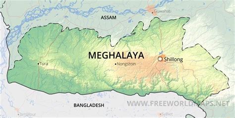 Meghalaya Maps