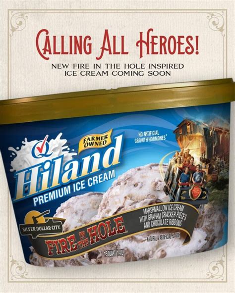 Hiland Dairy Unveils New Ice Cream Flavor Inspired By Silver Dollar City’s New Roller Coaster