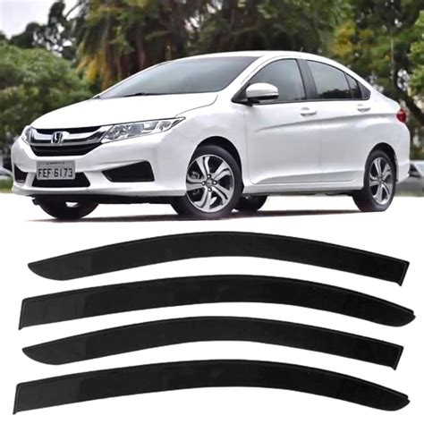 Calha De Chuva Honda City 4P 2015 2016 2017 2018 2019 2020 Submarino