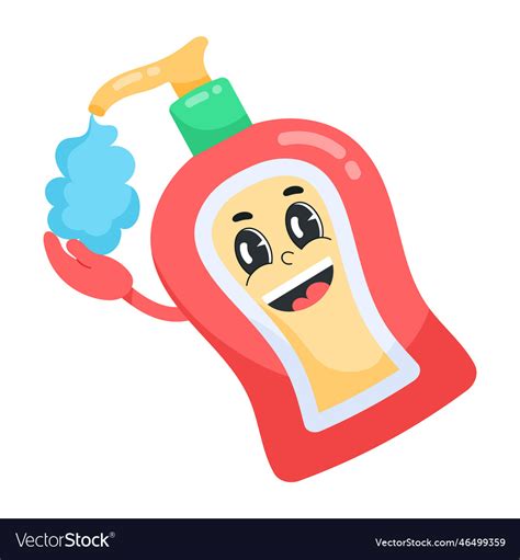 Liquid Soap Royalty Free Vector Image Vectorstock