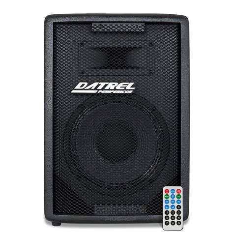 Caixa Ativa Datrel At Watts Falante Usb Bluetooth