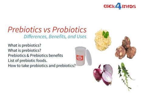 Prebiotics vs Probiotics - Differences, Benefits and Uses