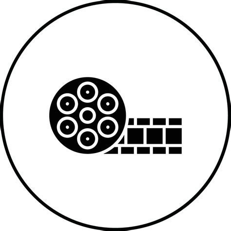 Film Reel Vector Icon 31554635 Vector Art At Vecteezy