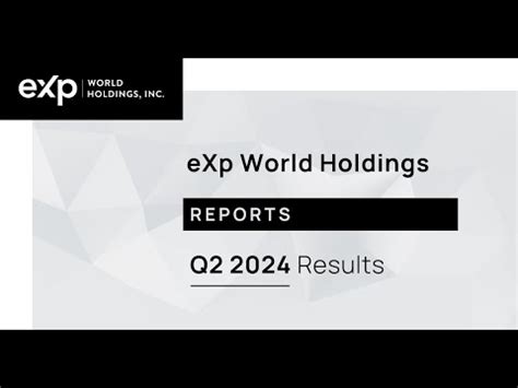 Exp World Holdings Reports Q Results Youtube