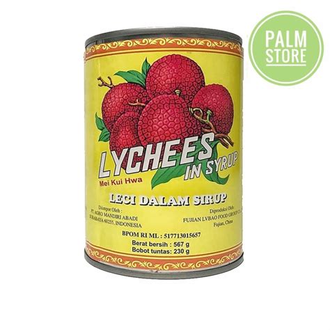 Jual Lychee In Syrup Leci Kaleng Gr Mei Kui Hwa Shopee Indonesia