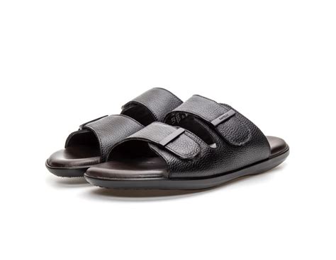 Sand Lia Masculina Em Couro Preto Savelli Savelli Cal Ados